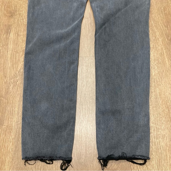 GAP Women’s Charcoal Denim High Rise Jeans 31R True Skinny - Picture 8 of 16